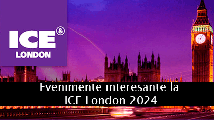 Logo Evenimente interesante la ICE London 2024